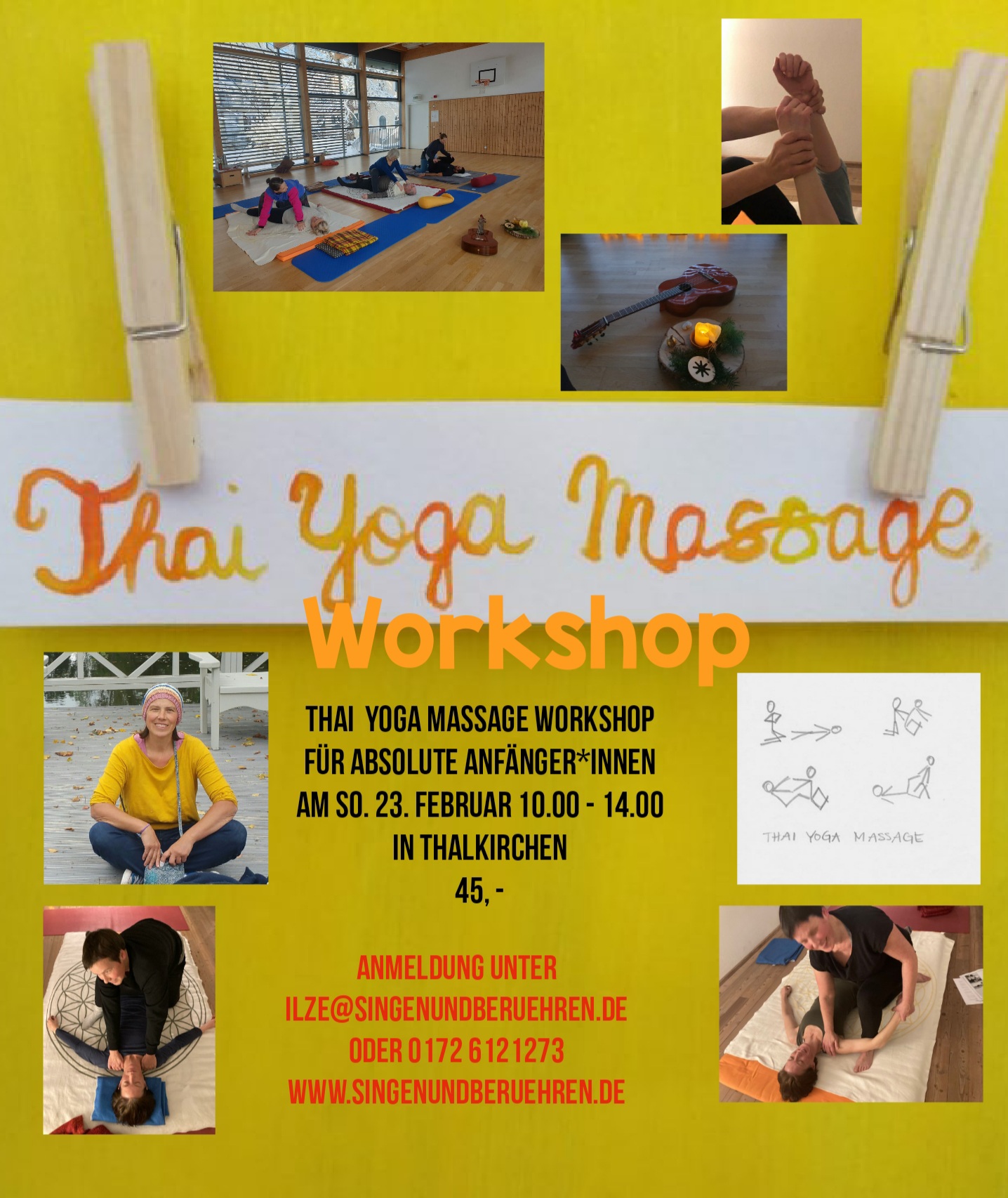 Workshop Thai Yoga Massage für absolute Anfänger*innen